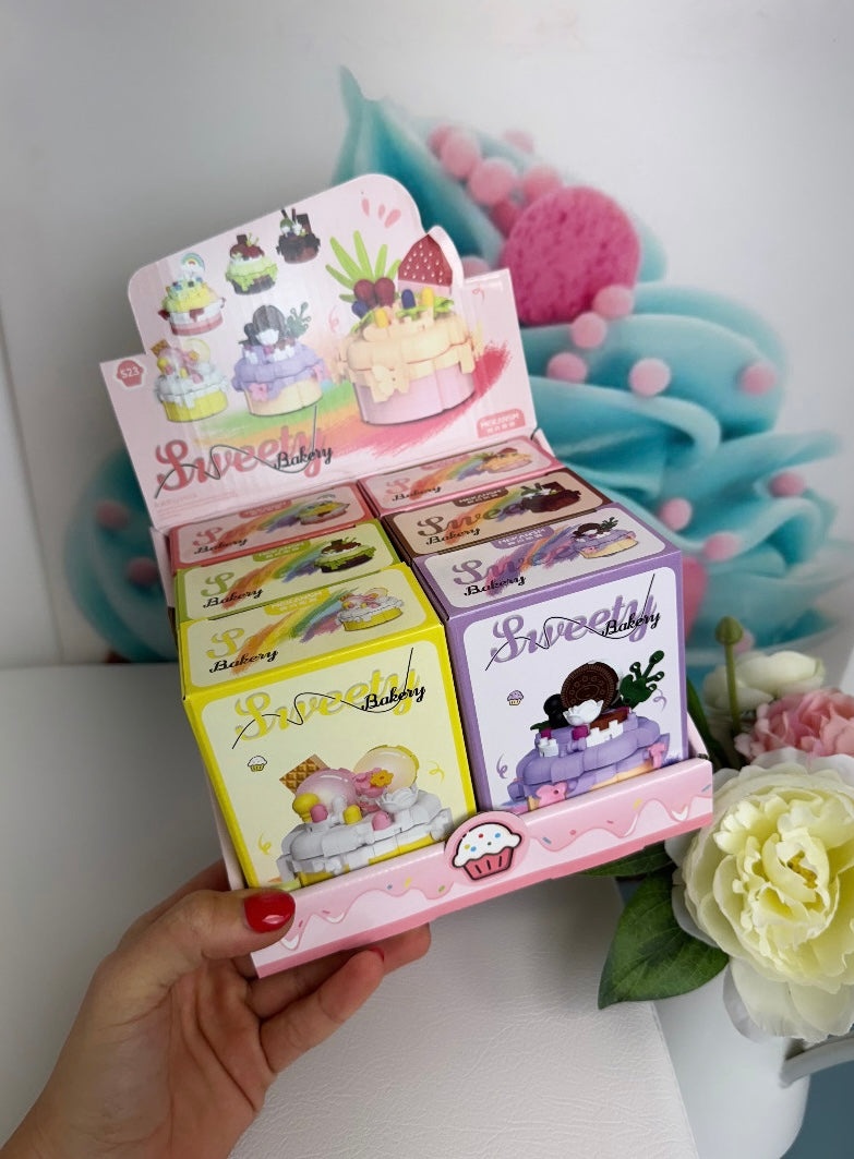 Mini Building Blocks - "Sweet Cakes" - Klemmbausteine (6Sets) KB23