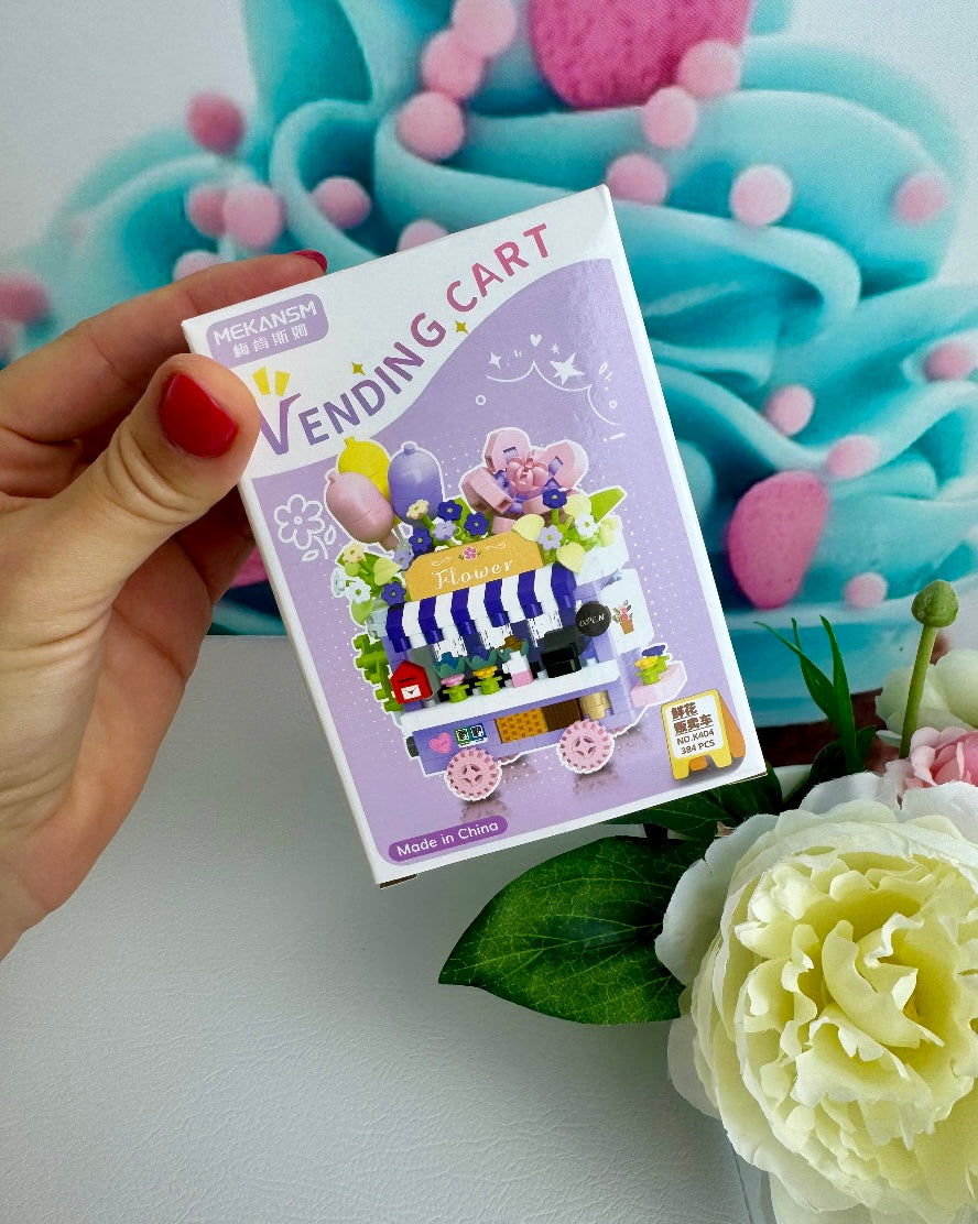 Mini Building Blocks - "Eiswagen & Foodtrucks" - Klemmbausteine (6Sets)