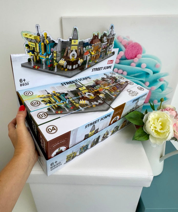 Building Blocks Bundle - "Street" - Klemmbausteine (8Sets) KB8930