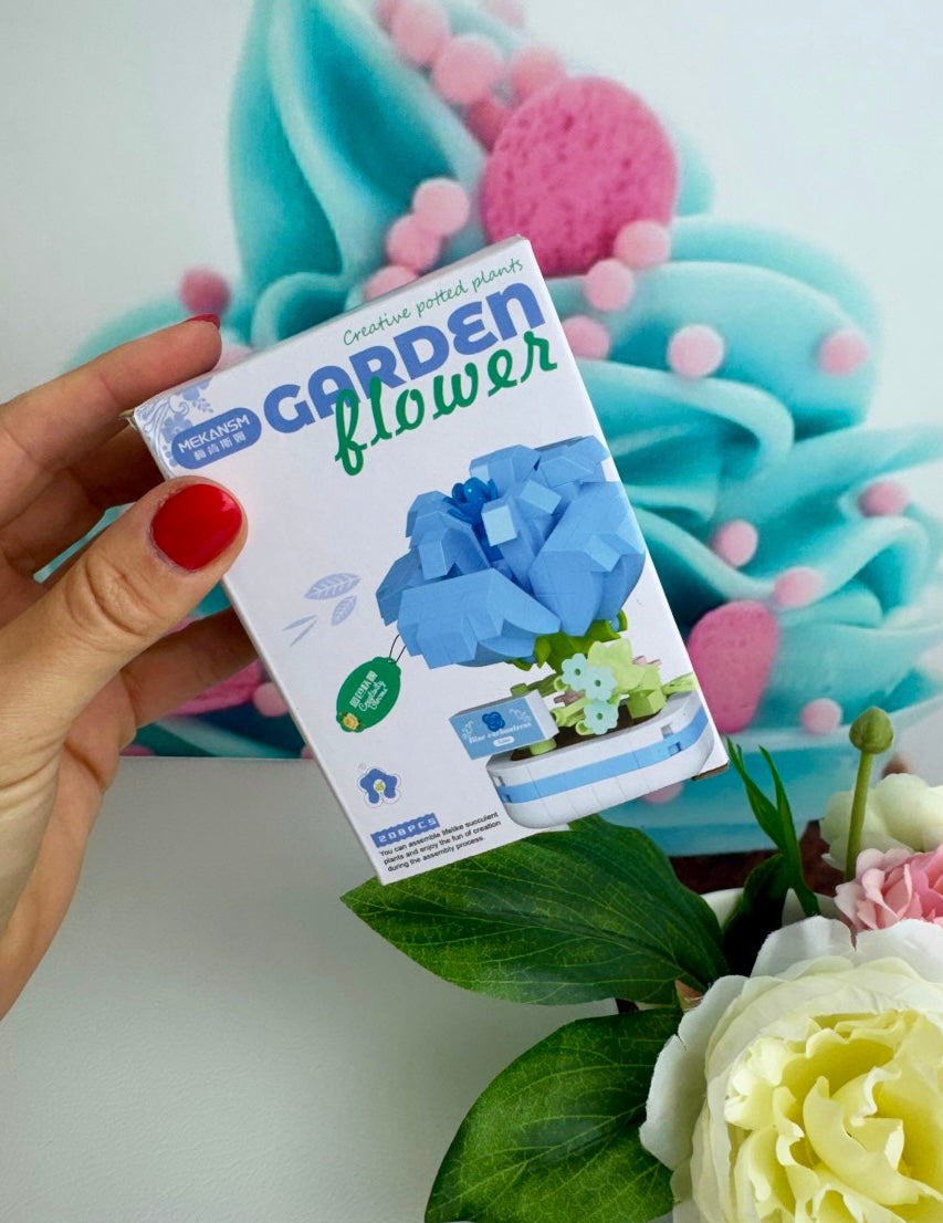 Mini Building Blocks - "Blümchen" - Klemmbausteine (9Sets)