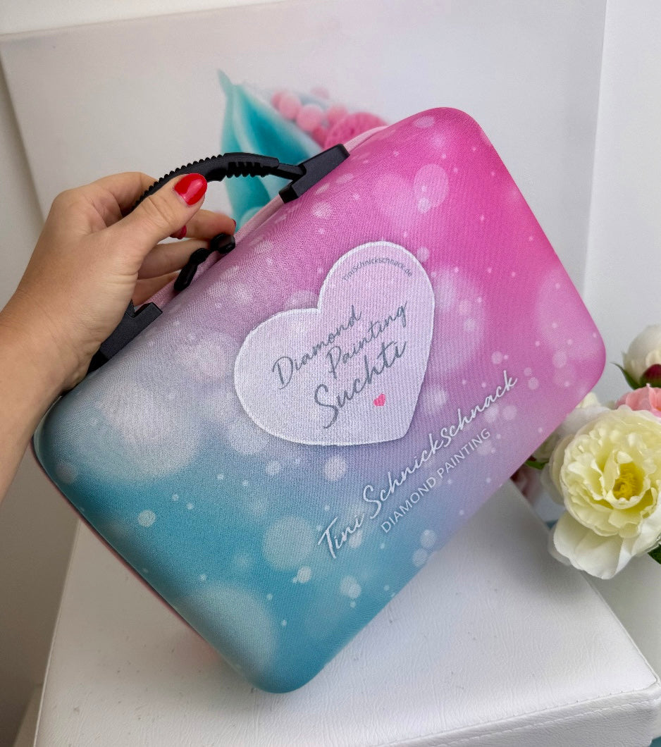 Diamond Painting TiniSchnickschnack Koffer für Steine - 120 Aufbewahrungsdosen