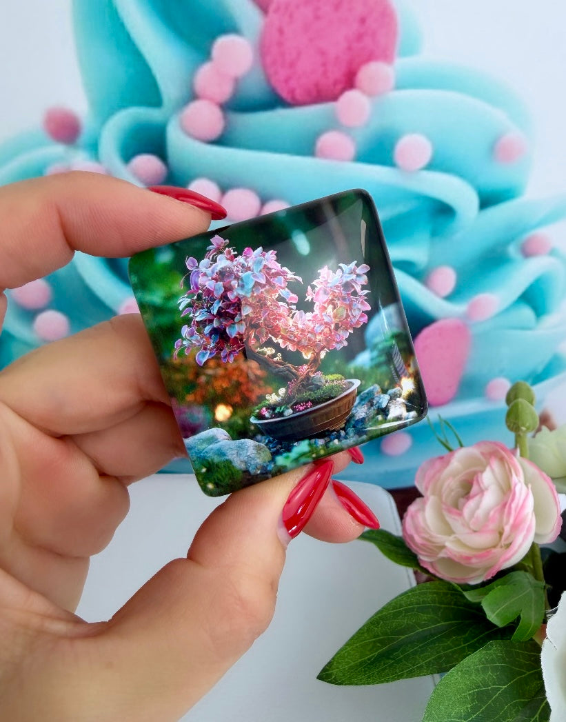 Diamond Painting Cover Minder "Bonsai Bäumchen" (CM)