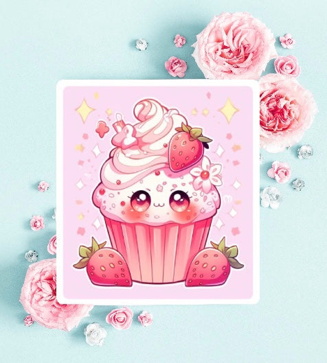 Diamond Painting Bild "Little Cupcake" 25x30cm von AI-Artist Sandrietta