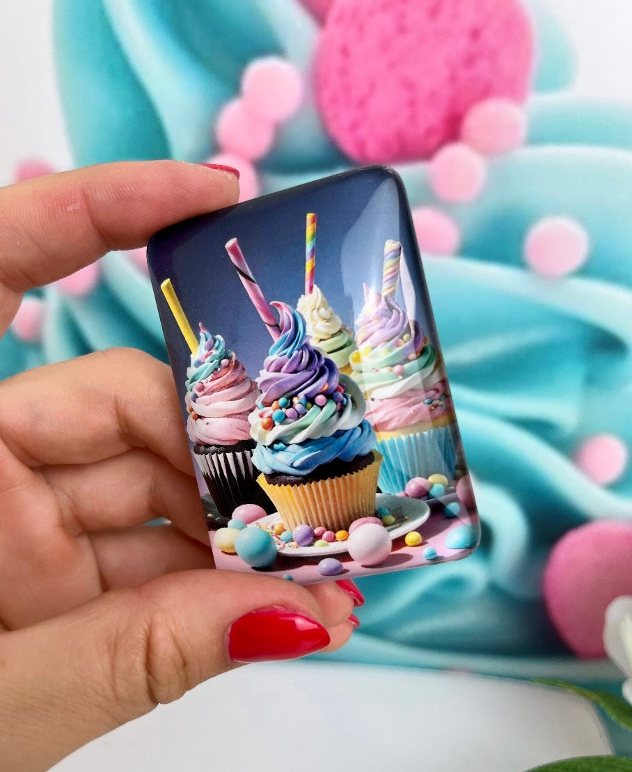 Diamond Painting Cover Minder „Candy-Cupcakes“ (CM)