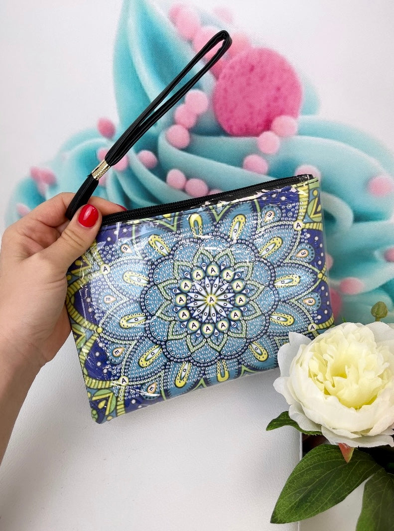 Diamond Painting Bag "Mandala" Tasche Modell 2. (blau)