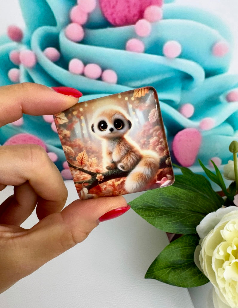 Diamond Painting Cover Minder Erdmännchen "Pauli" (CM)