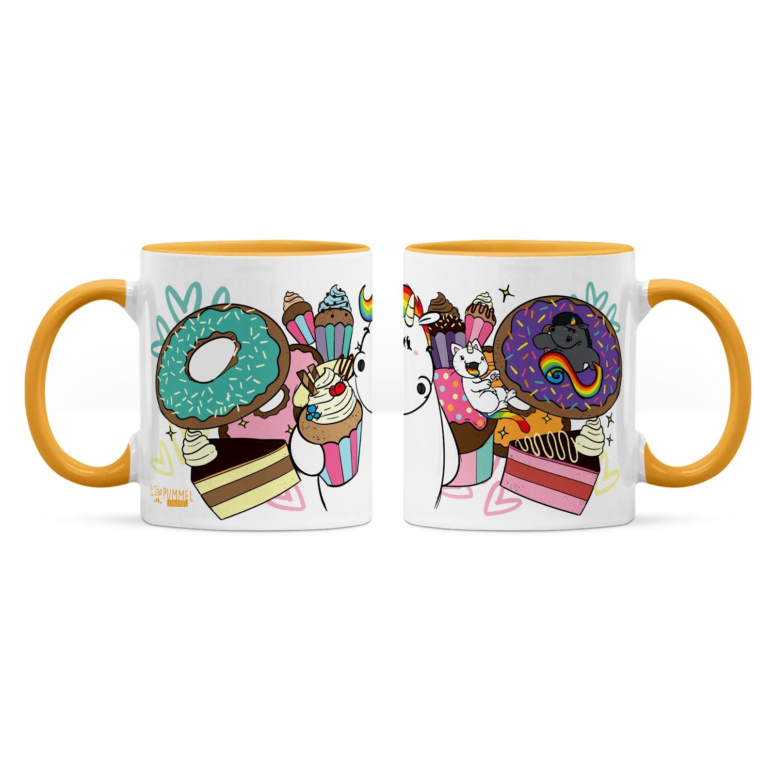 TiniSchnickschnack Pummeleinhorn "Pummel & Candy" - Tasse 330ml