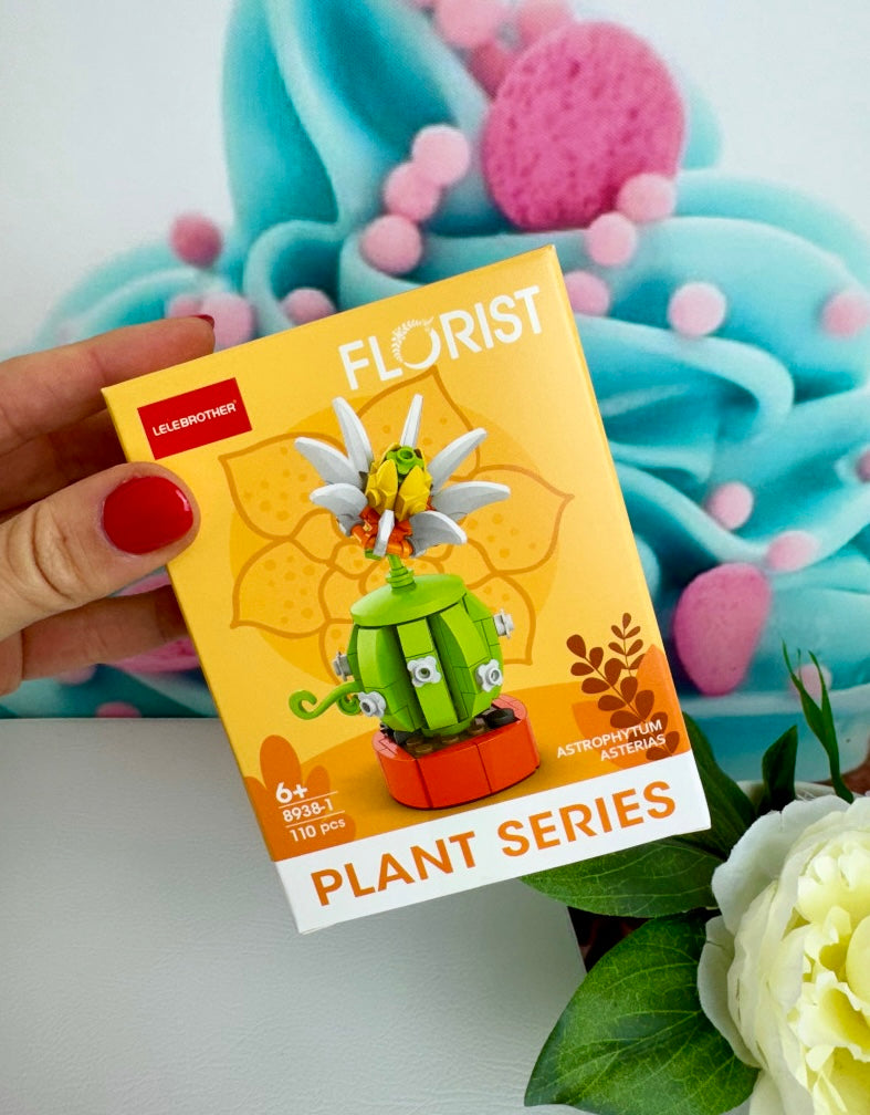 Mini Building Blocks Bundle - "Kakteen" - Klemmbausteine (12Sets)