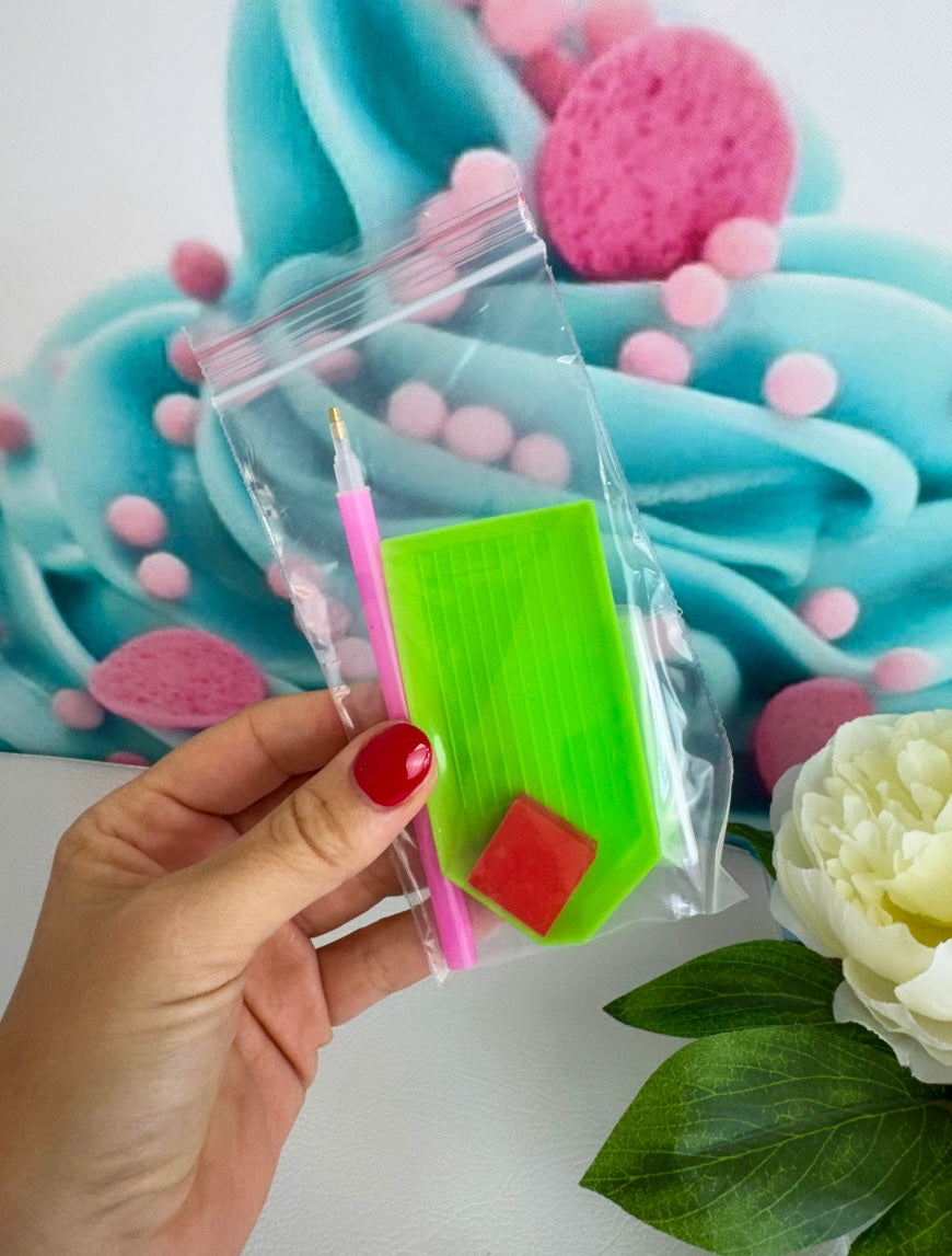 Diamond Painting Schnubbirella Fotohalter / Tischaufsteller Schnubbi "Schnullerhorn" 6x10cm (FH605)