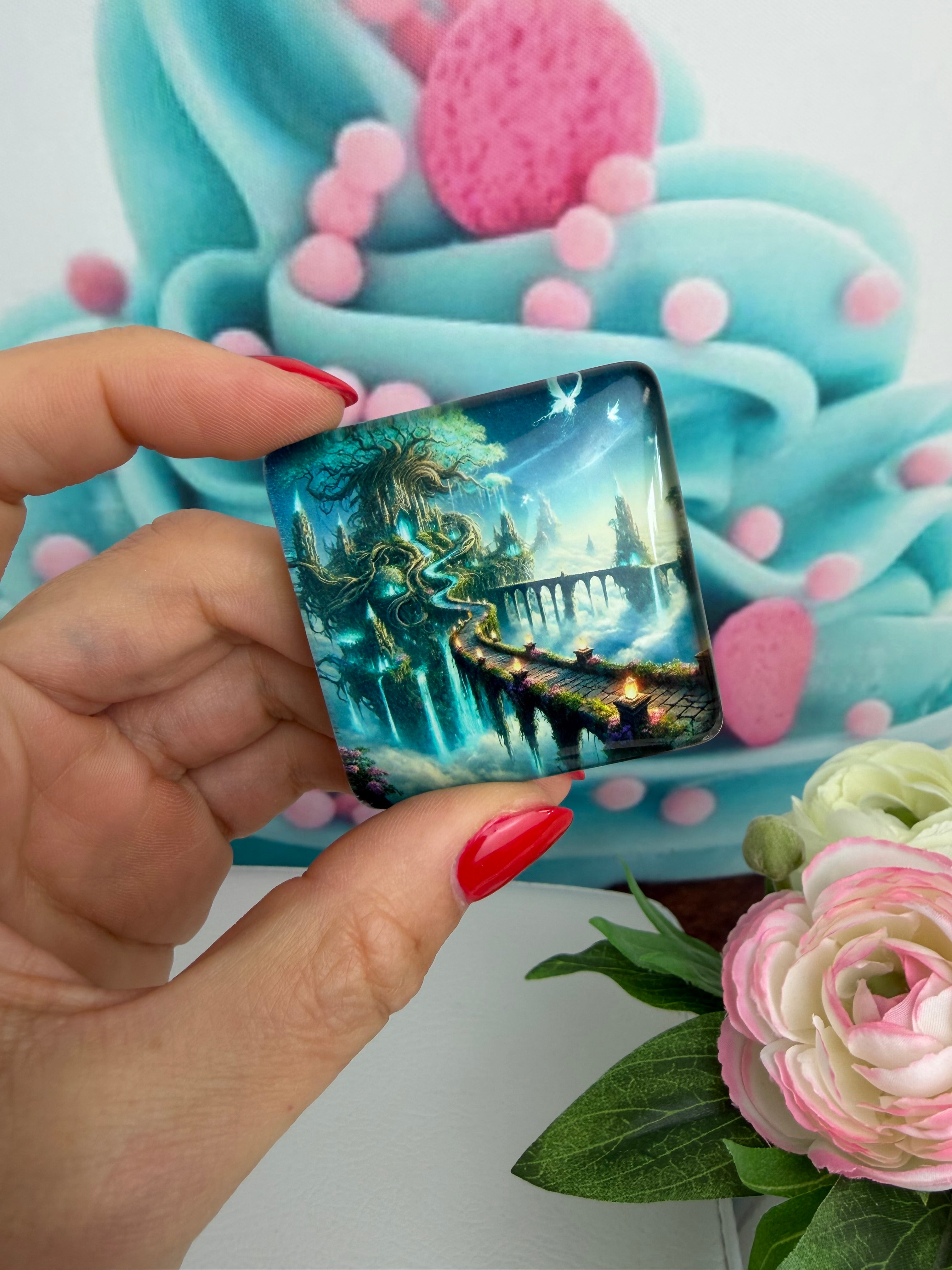 Diamond Painting Cover Minder "Pfad zum Weltenbaum" (CM) (M03)