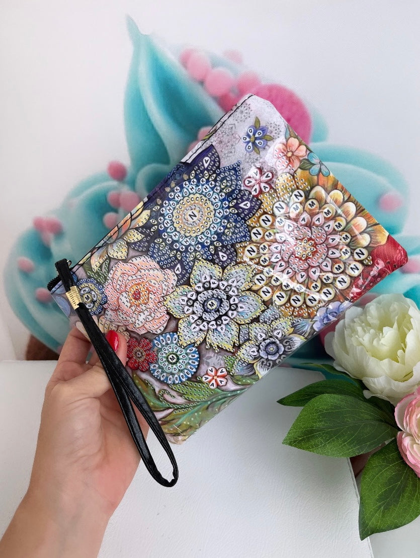 Diamond Painting Bag "Flower" Tasche