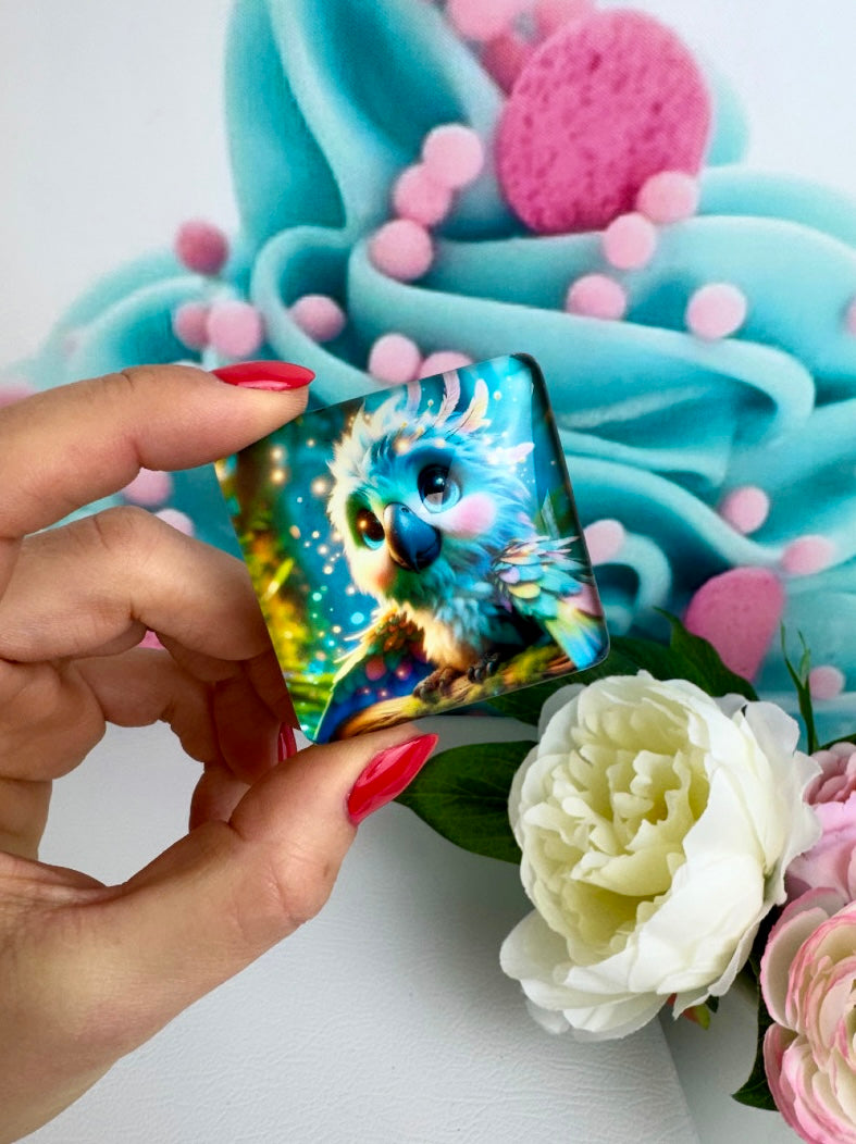 Diamond Painting Cover Minder Papagei "Rico" (CM)