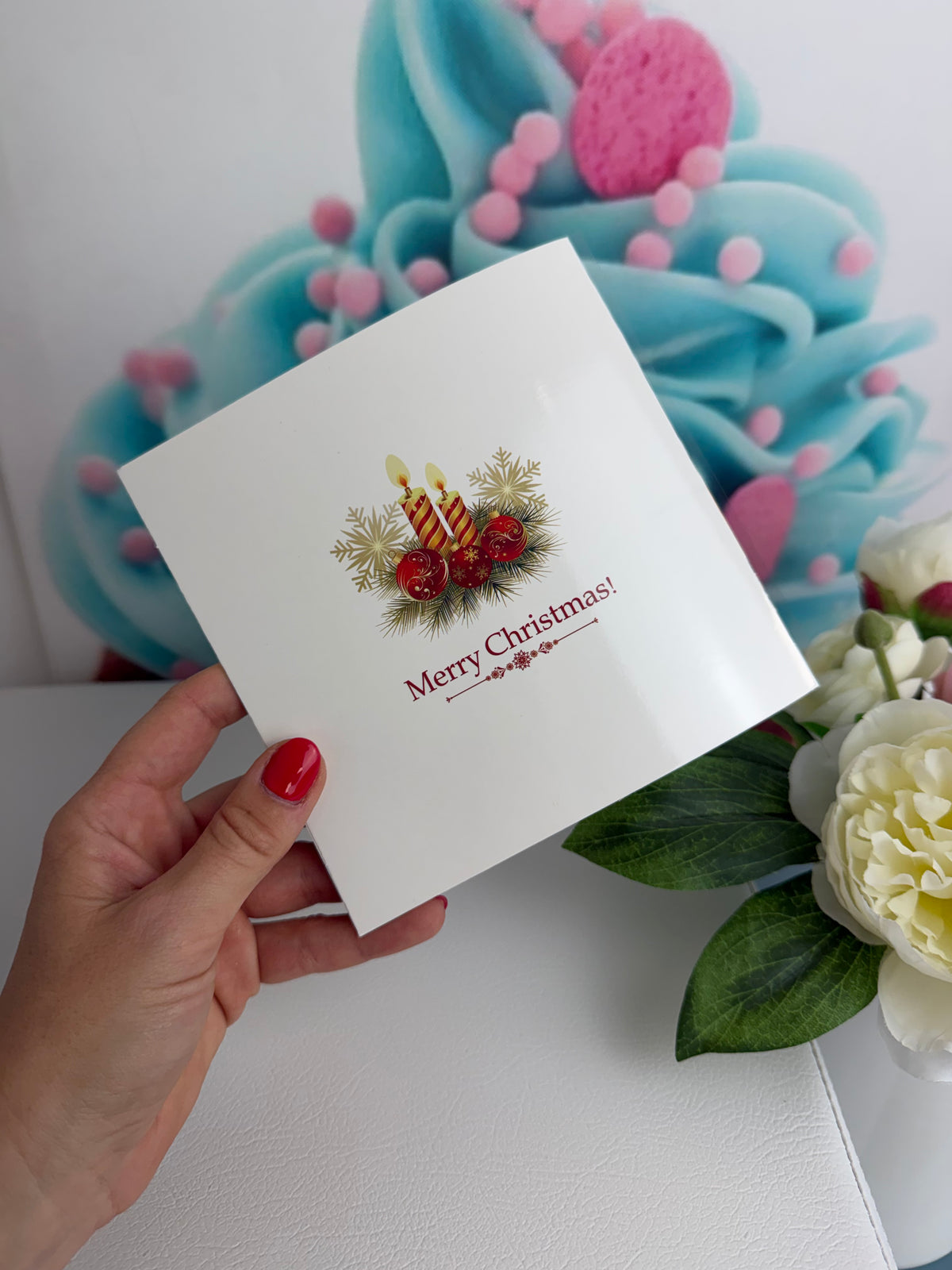 Diamond Painting XMAS Grußkarten "Sweet Xmas" (K036)