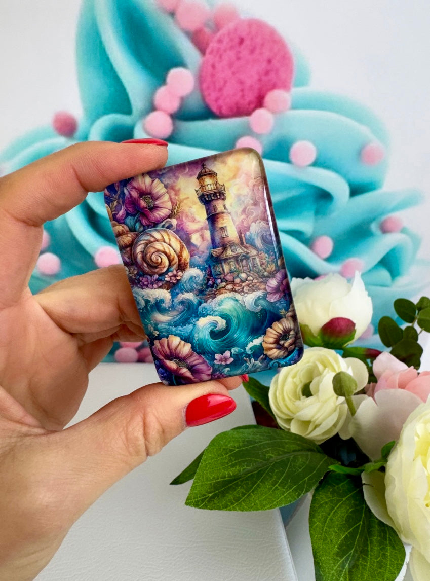 Diamond Painting Cover Minder "Küstenjuwel" (CM)