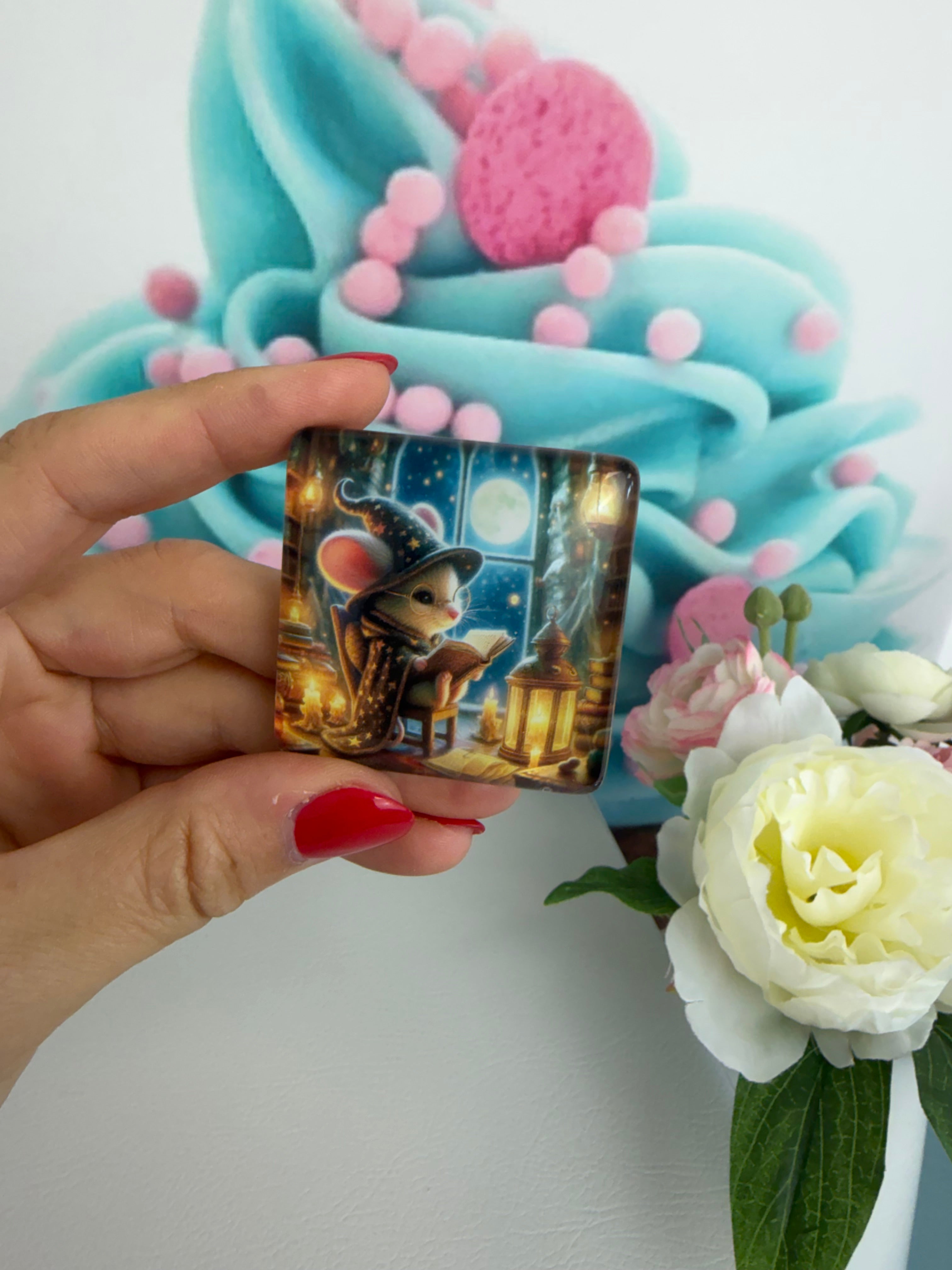 Diamond Painting Cover Minder "Zaubermaus" (CM)