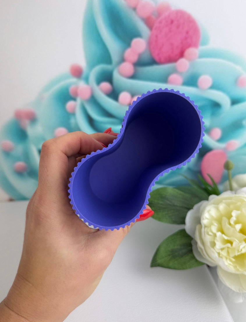 Diamond Painting TiniSchnickschnack "Stiftebecher" (Aufbewahrung / lila) 3D-Druck