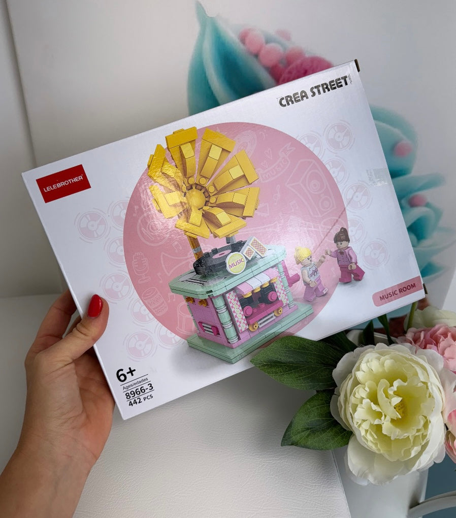 Building Blocks - "Music Room" - Klemmbausteine (1Set)