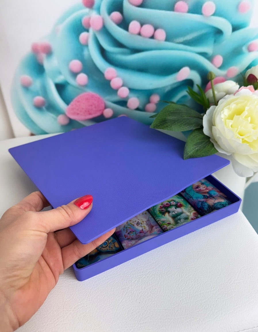 Diamond Painting Coverminder "Tablett + Deckel" 3D-Druck (Aufbewahrung) Set