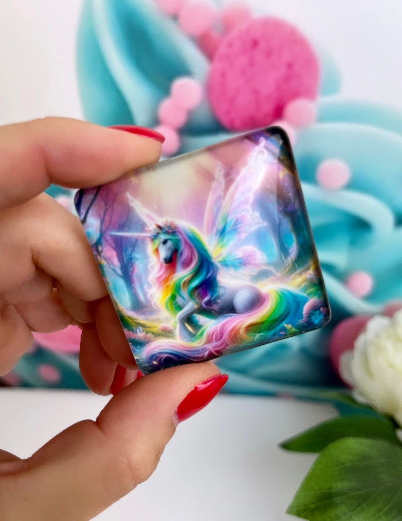 Diamond Painting Cover Minder "Rainbow Unicorn" (CM)