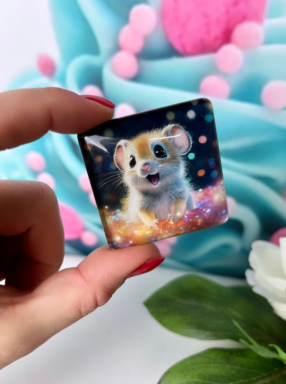 Diamond Painting Cover Minder "Knuddel-Hamster" (CM)