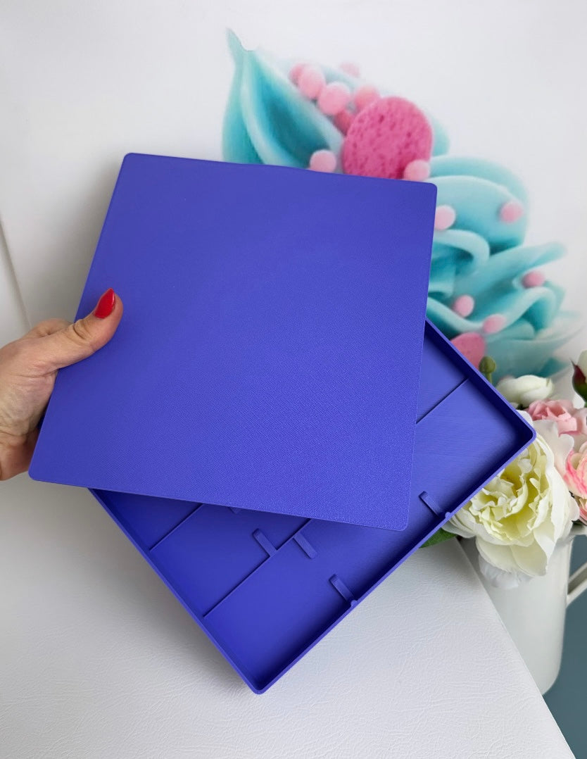 Diamond Painting Coverminder "Tablett + Deckel" 3D-Druck (Aufbewahrung) Set