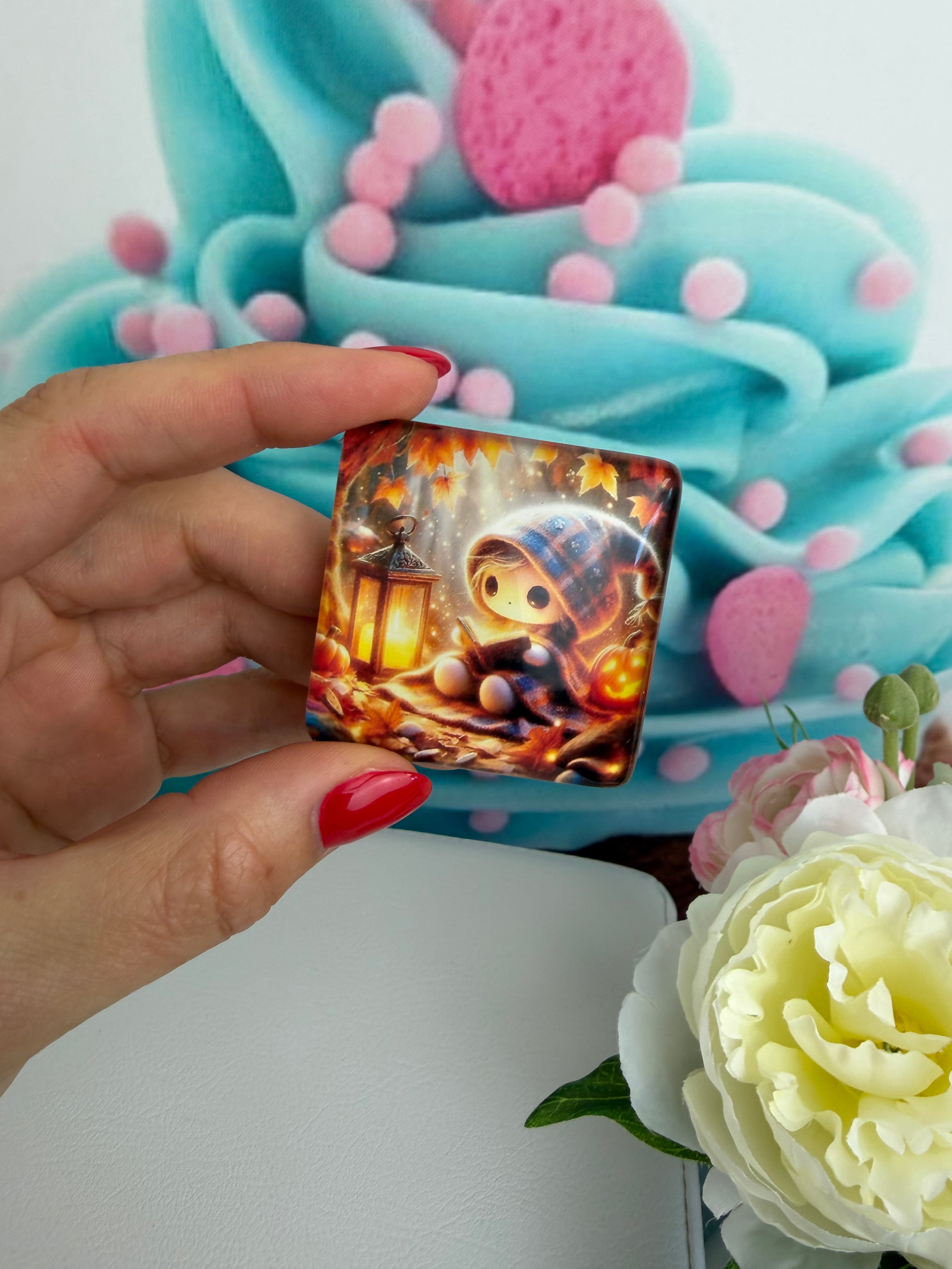 VORVERKAUF! Diamond Painting Cover Minder "Halloween Waldgeist" (CM)