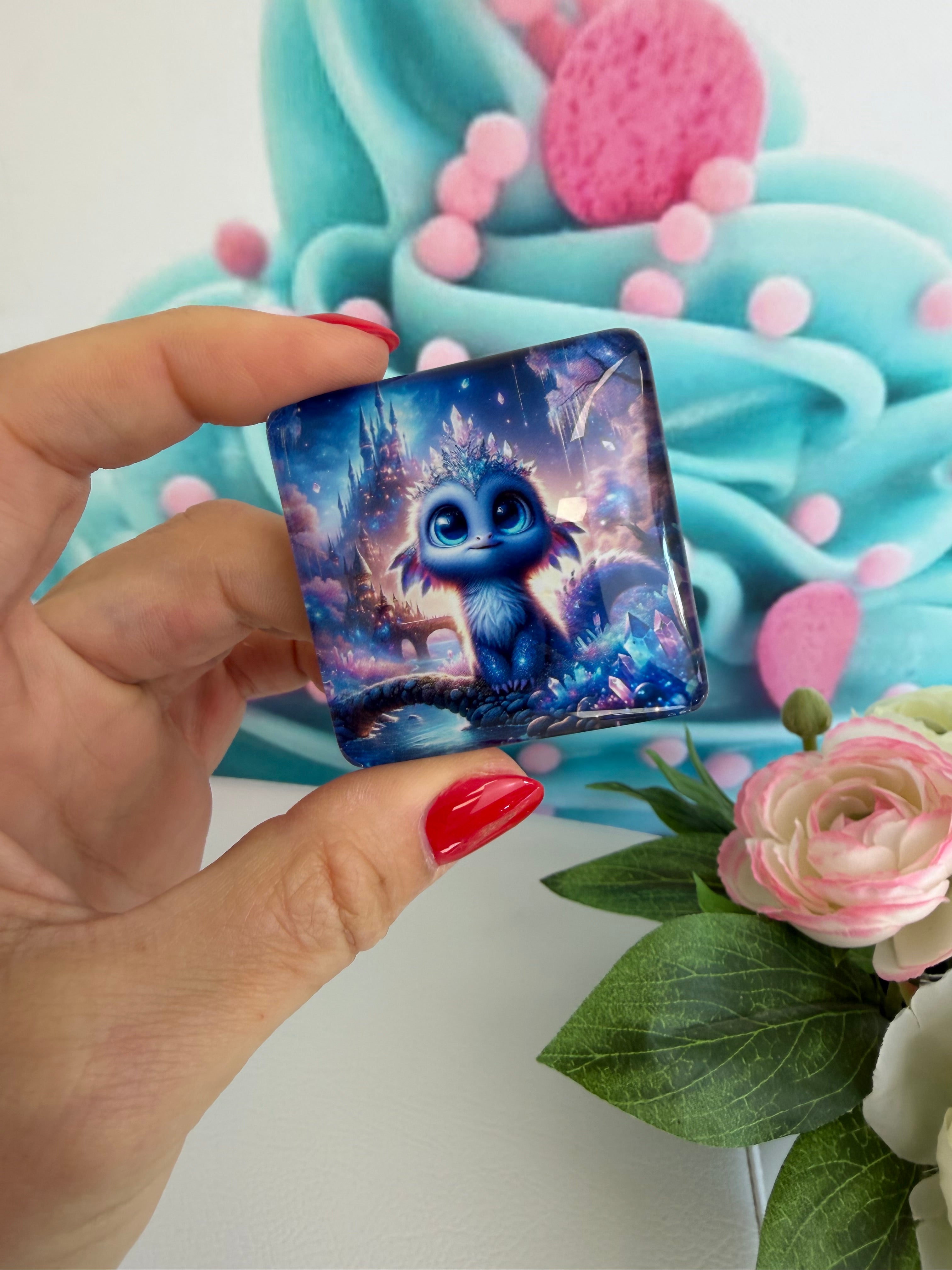 Diamond Painting Cover Minder "Drache Duke" (CM)