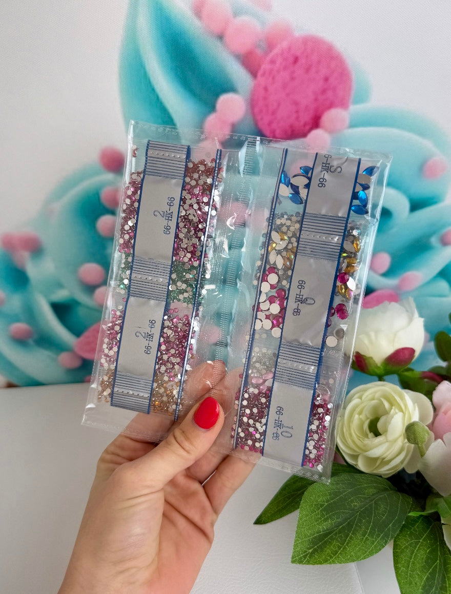 Diamond Painting "Happy Birds" Grußkarten 6er Set (K66)