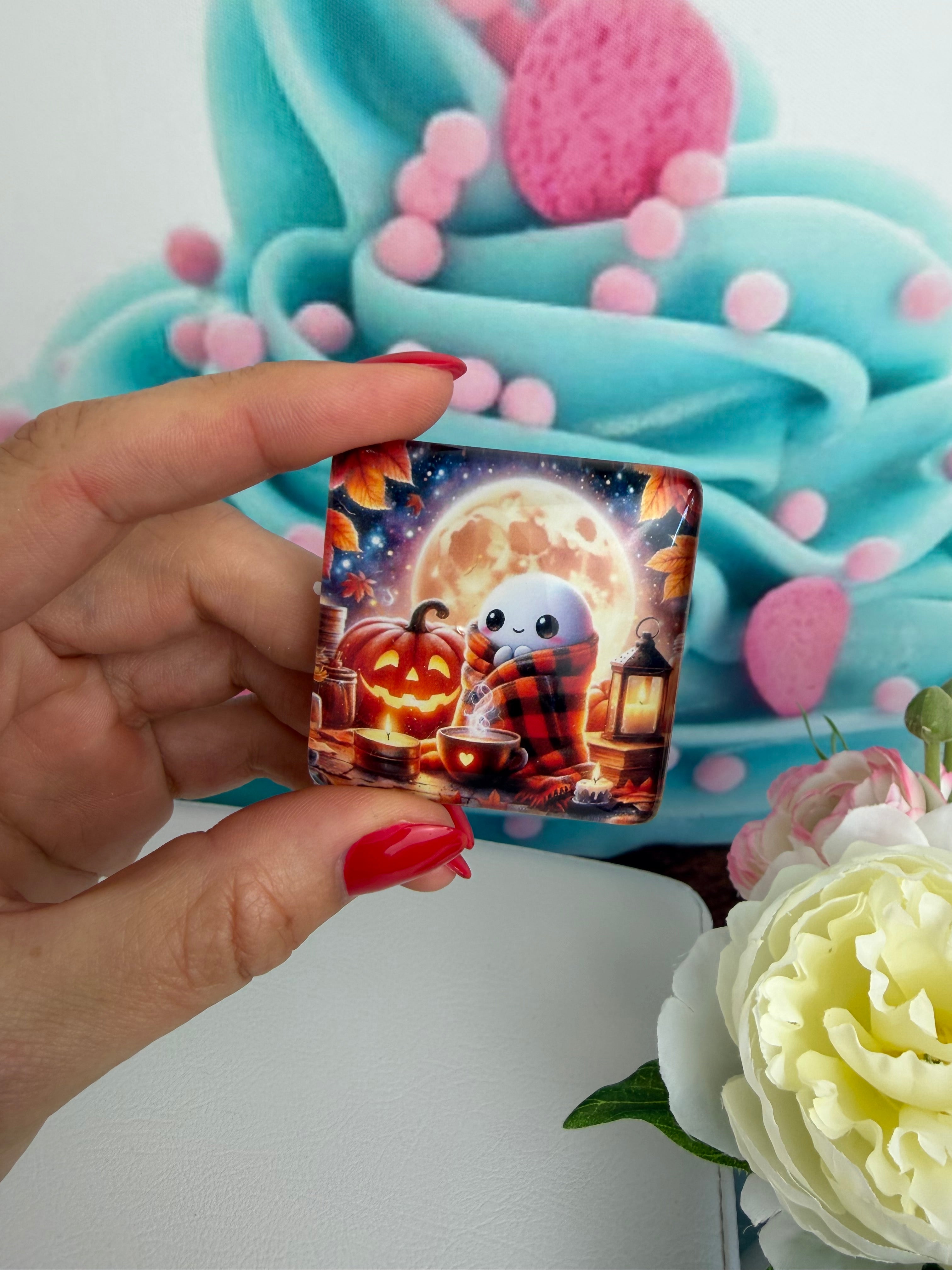 VORVERKAUF! Diamond Painting Cover Minder "Kleiner Mondgeist" (CM)