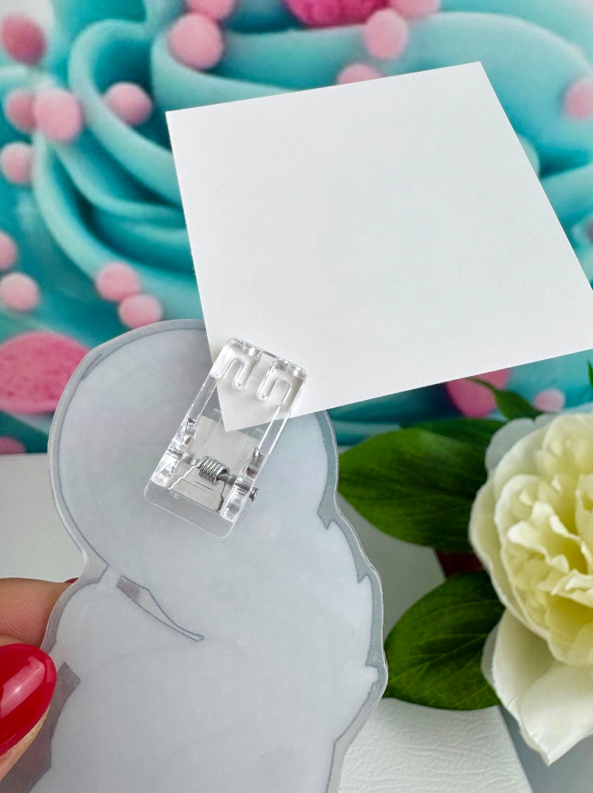 Diamond Painting Pummeleinhorn Fotohalter / Tischaufsteller "Grummel" 8x10cm (FH244)