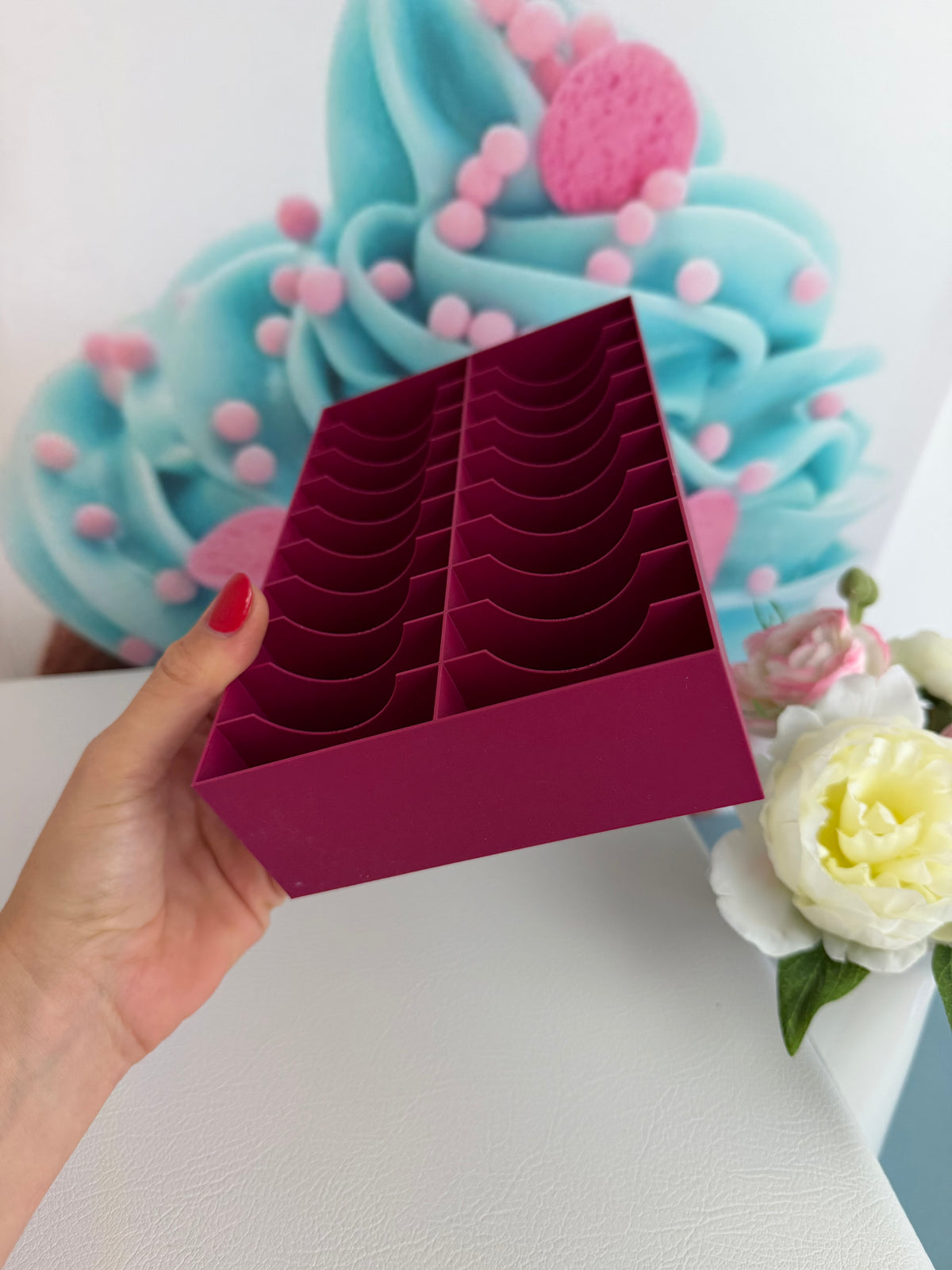 Diamond Painting "Bag-Box" (Aufbewahrung für Steinchentüten - 20 Reihen) 3D-Druck