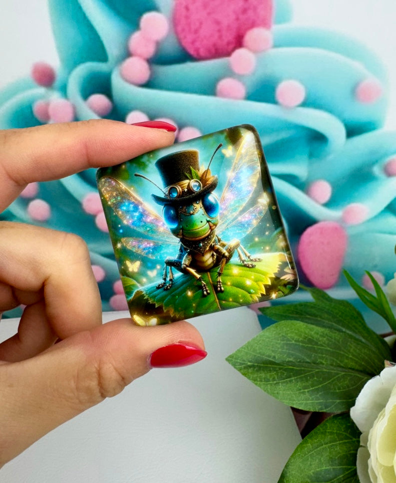 Diamond Painting Cover Minder Grashüpfer "Lord von Hüpf"  (CM)