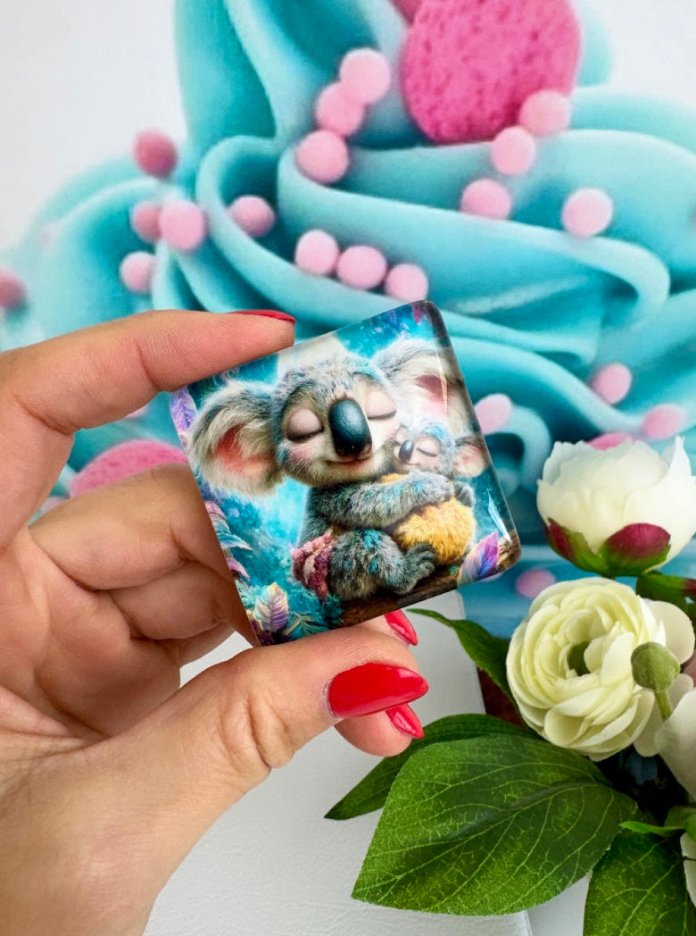 Diamond Painting Cover Minder "Koala-Liebe" (CM)