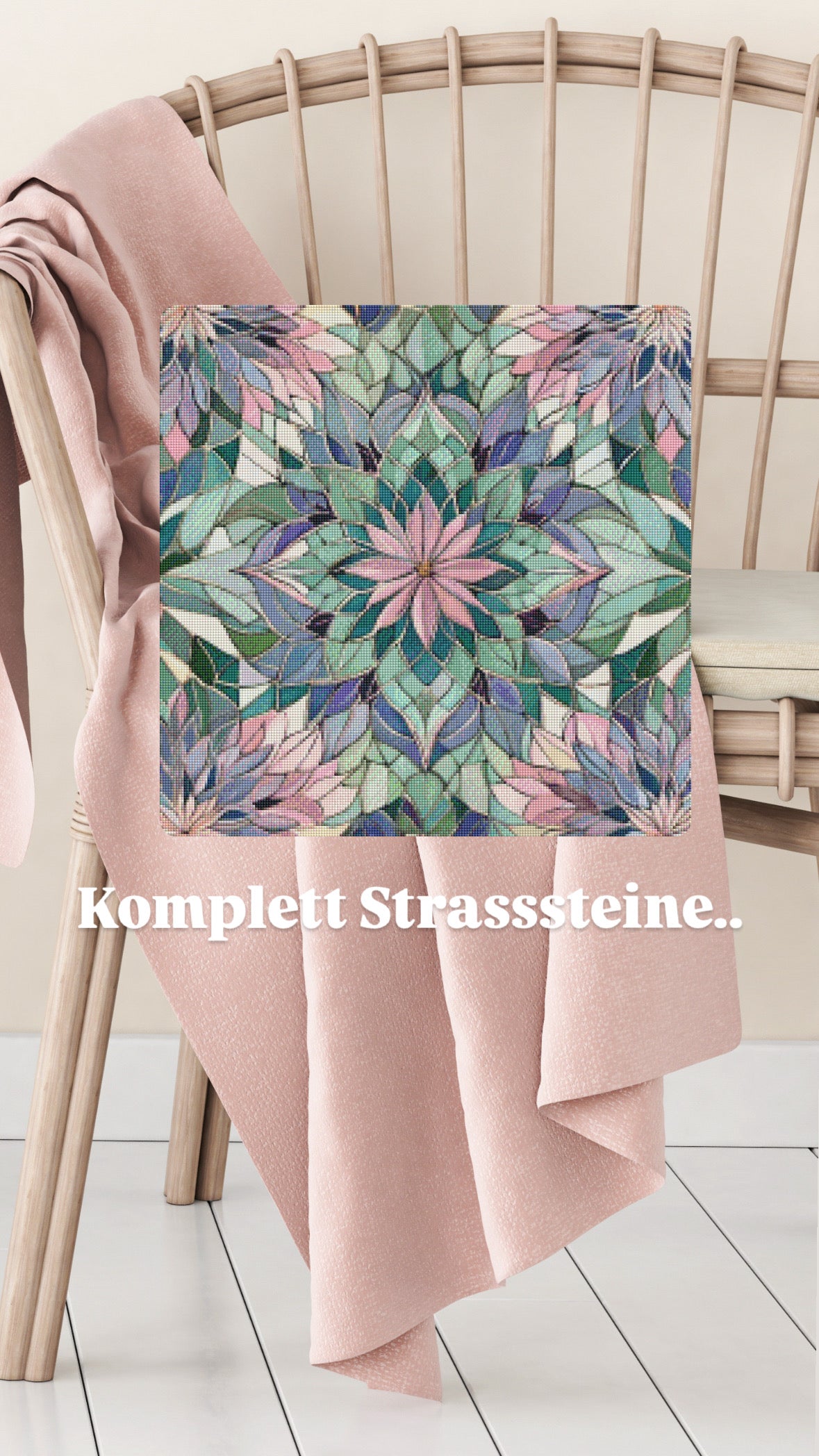 VORVERKAUF! Diamond Painting Bild "Mandala-Dream" von TiniSchnickschnack 50x50cm (wahlweise Full Feenstaub oder Full Strass)