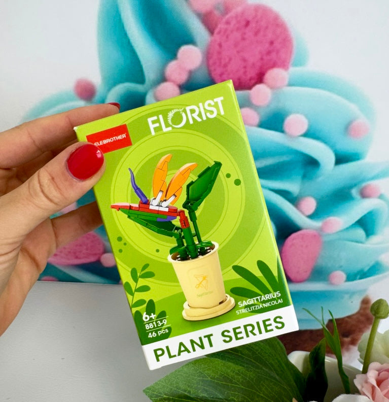 Mini Building Blocks Bundle - "Fancy Flowers" - Klemmbausteine (12Sets) KB8813