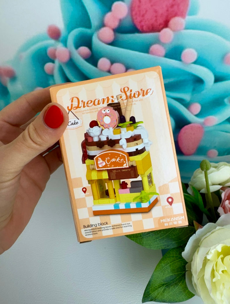 Mini Building Blocks - "Fastfood Houses" - Klemmbausteine (6Sets) KB22