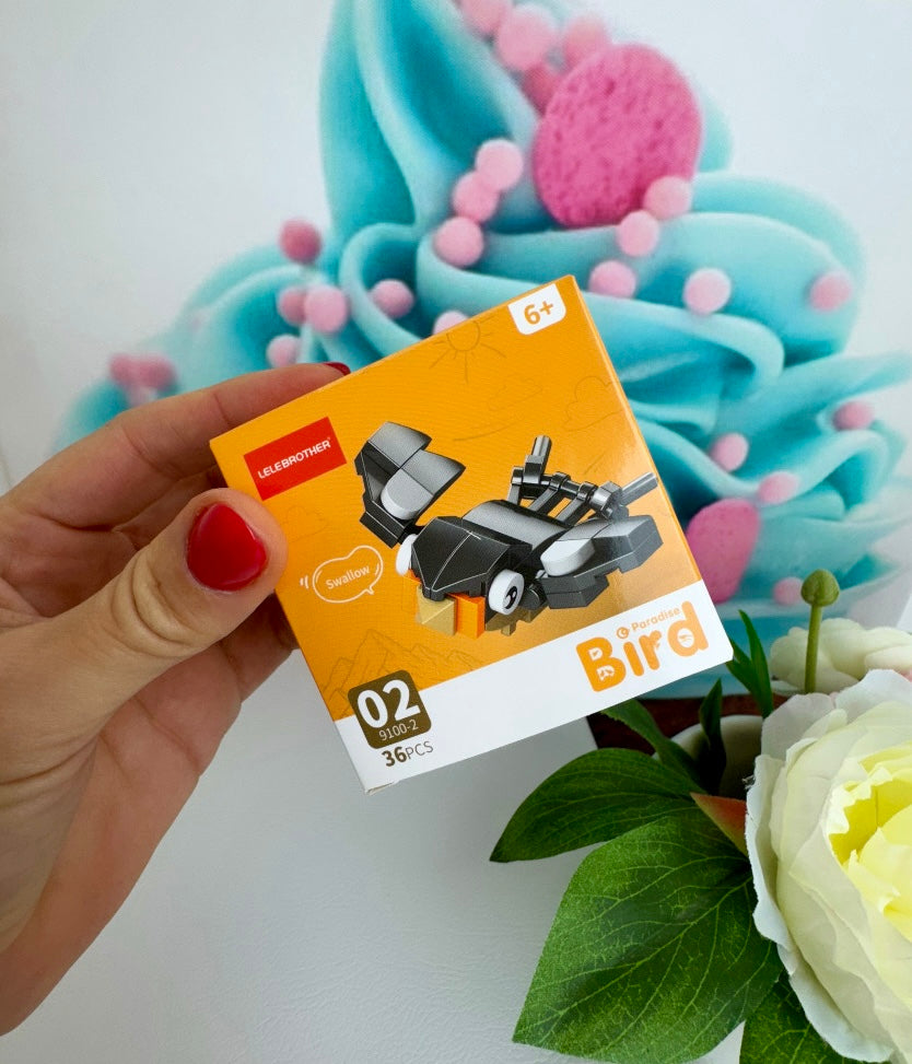 Mini Building Blocks Bundle - "Sweet Birds" - Klemmbausteine (10Sets)