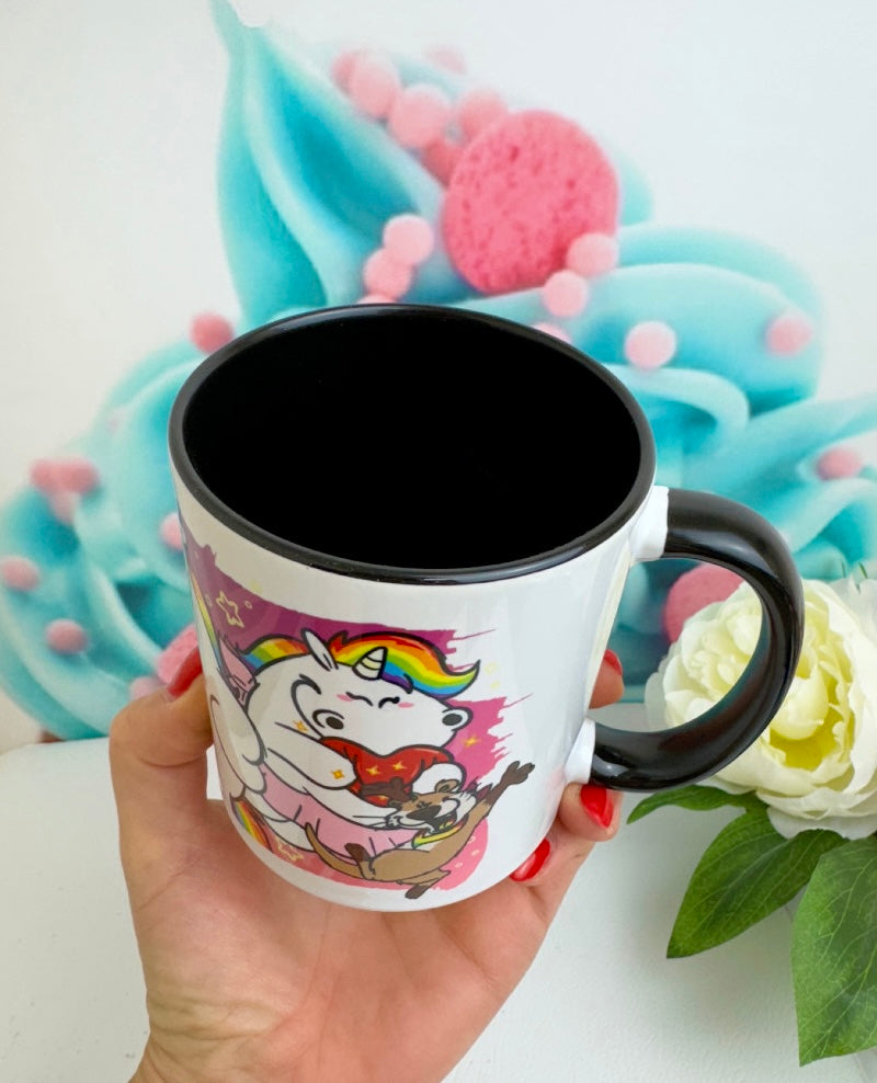 TiniSchnickschnack Pummeleinhorn "Pummel & Friends" - Tasse 330ml