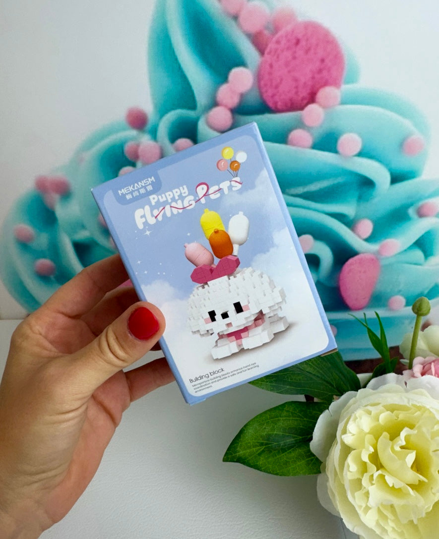 Mini Building Blocks - "Puppy Pets" - Klemmbausteine (6Sets)