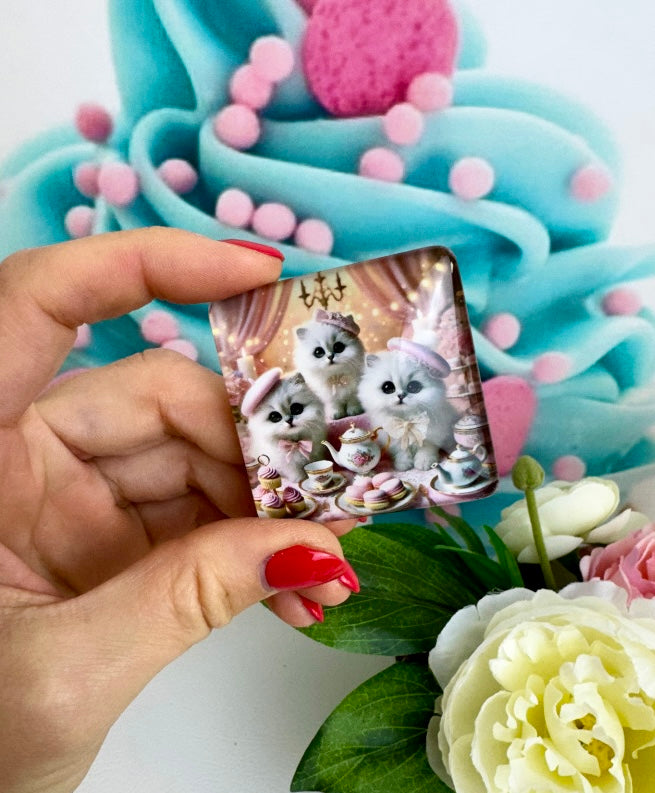 Diamond Painting Cover Minder  „Cats in Paris“ (CM)