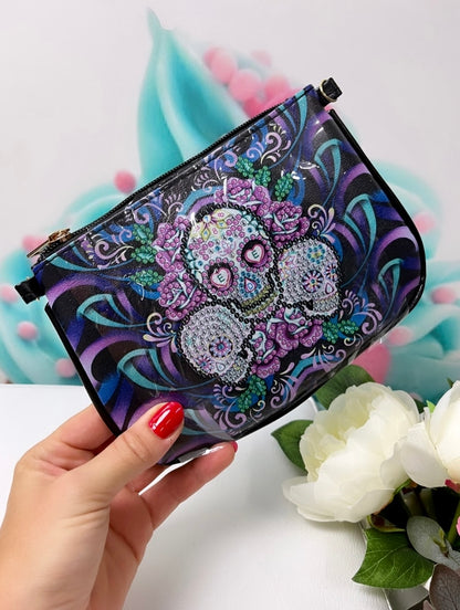Diamond Painting Bag "Skull" Umhängetasche