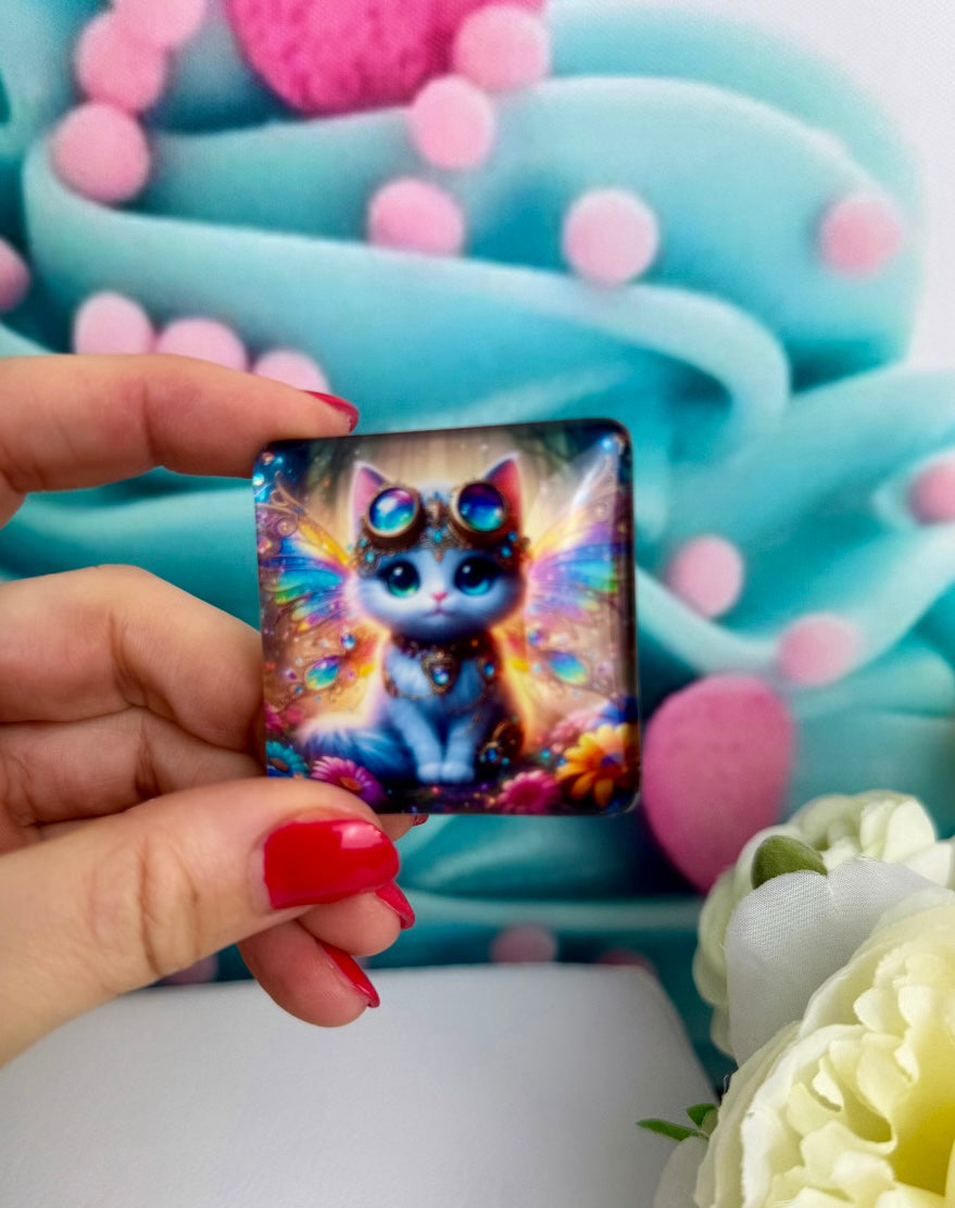 Diamond Painting Cover Minder Katze "Lucy" (CM)