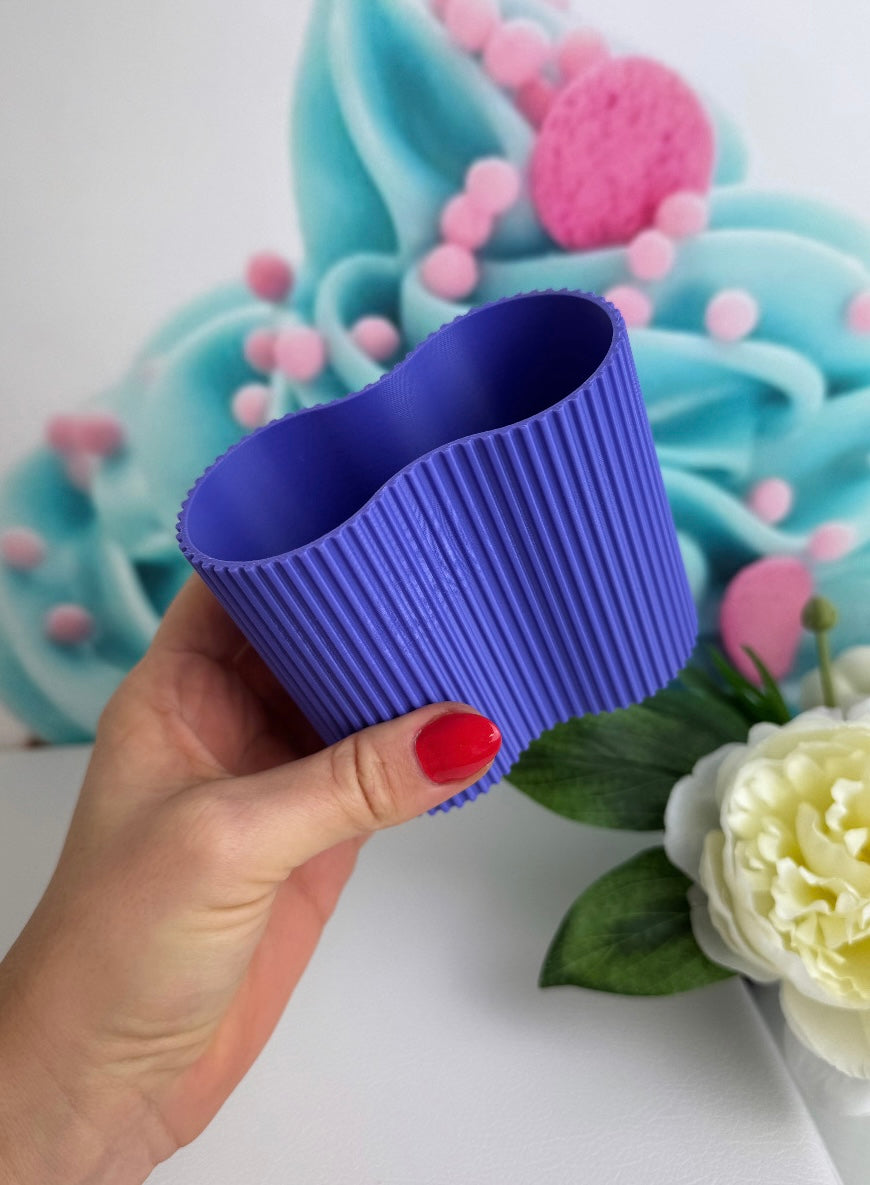 Diamond Painting TiniSchnickschnack "Stiftebecher" (Aufbewahrung / lila) 3D-Druck