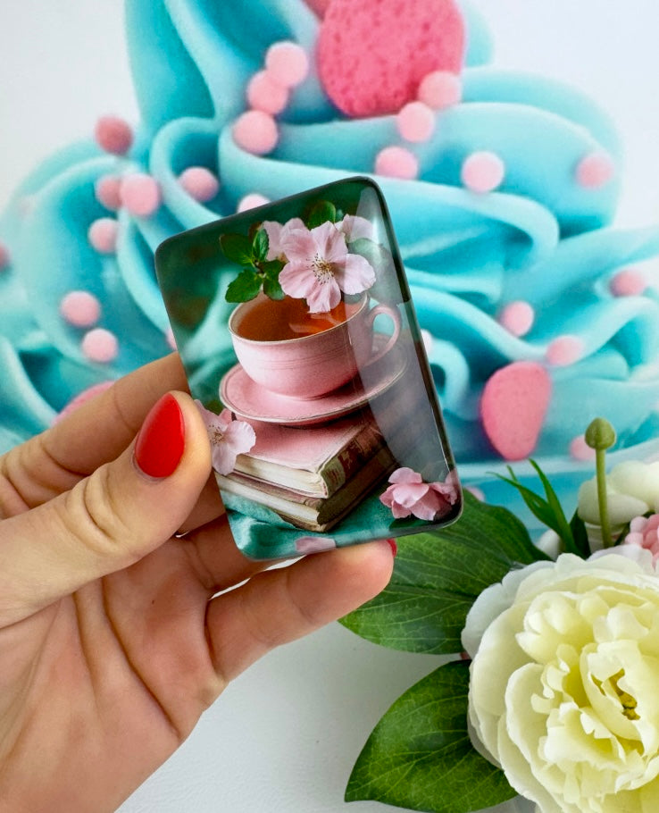 Diamond Painting Cover Minder "Büchertraum" (CM)