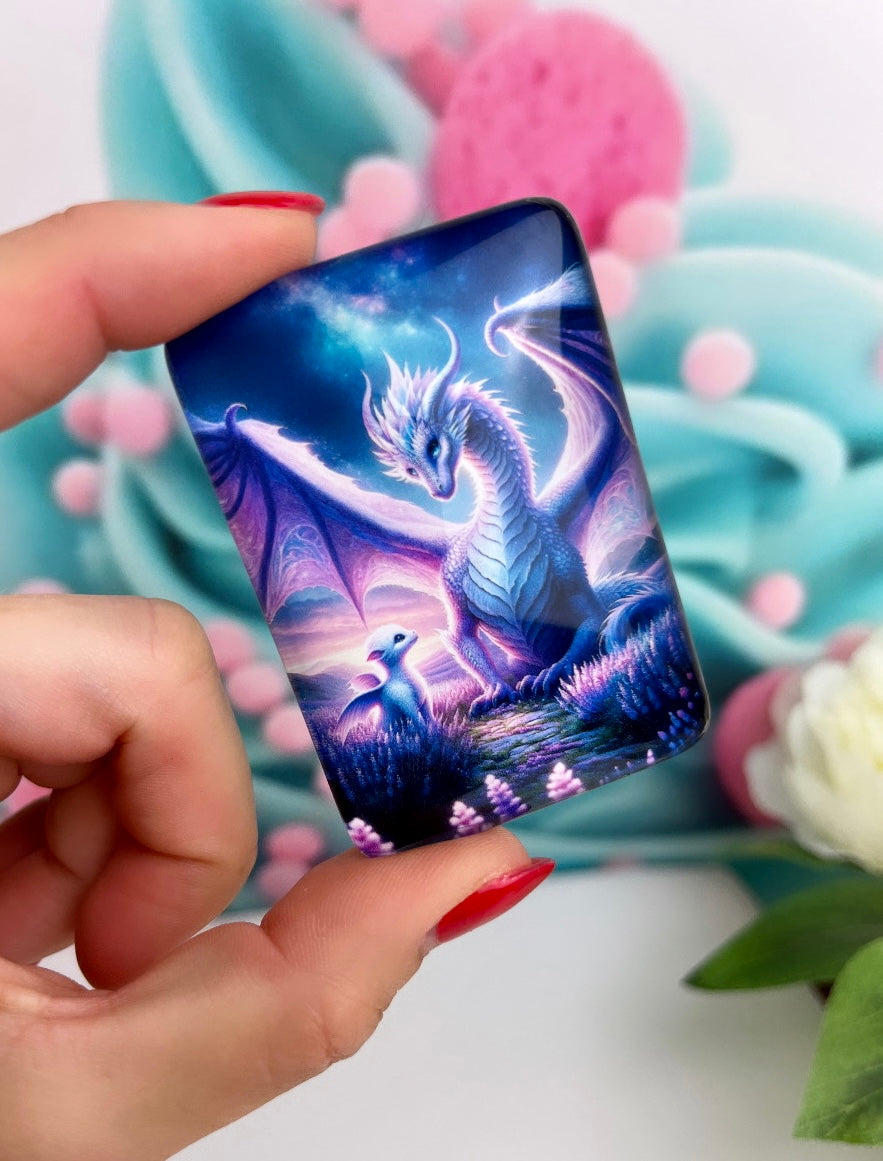 Diamond Painting Cover Minder Drachen "Strong Love" (CM)