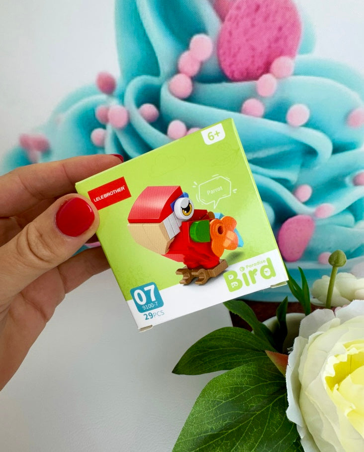 Mini Building Blocks Bundle - "Sweet Birds" - Klemmbausteine (10Sets)