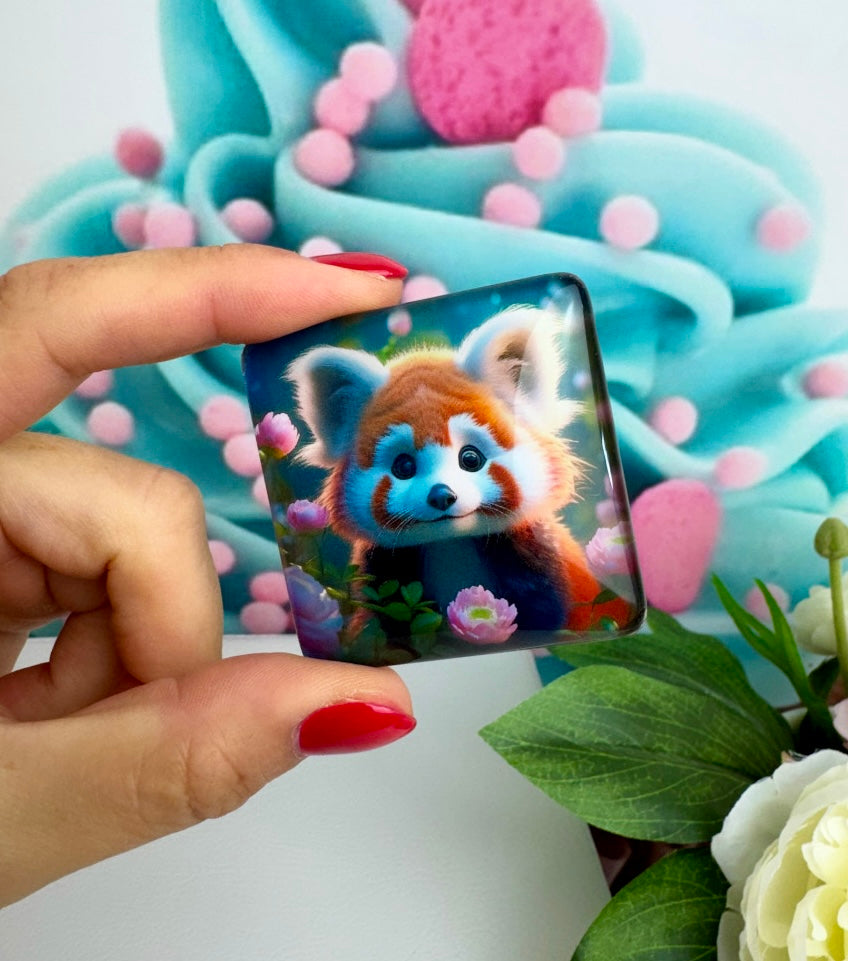 Diamond Painting Cover Minder Roter Panda "Pico" (CM)