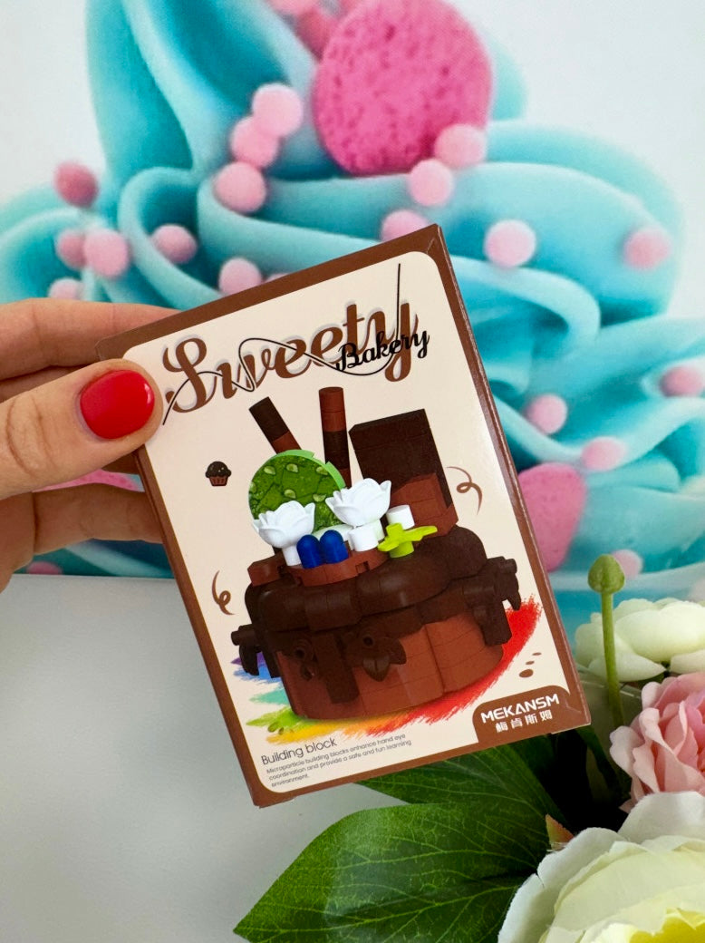 Mini Building Blocks - "Sweet Cakes" - Klemmbausteine (6Sets) KB23
