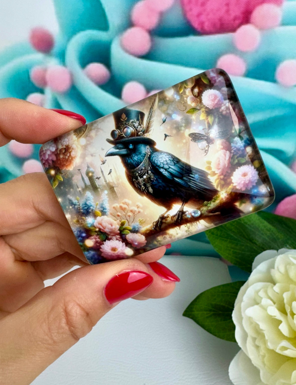 Diamond Painting Cover Minder Rabe "Raxus" (CM)