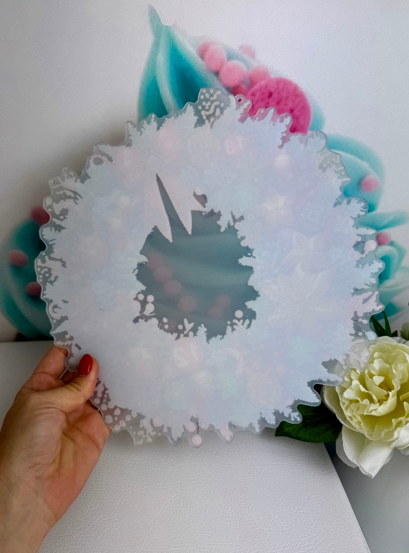 Diamond Painting XMAS Kranz "Weihnachtstraum" 23x24cm (AH228)